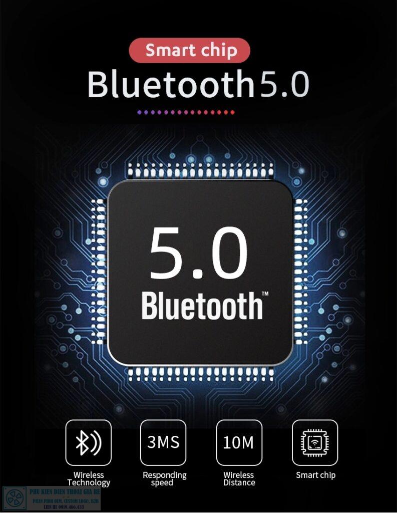 Quà Tặng Doanh Nghiệp Loa Bluetooth Mini SP004 – Logo LED Phát Sáng